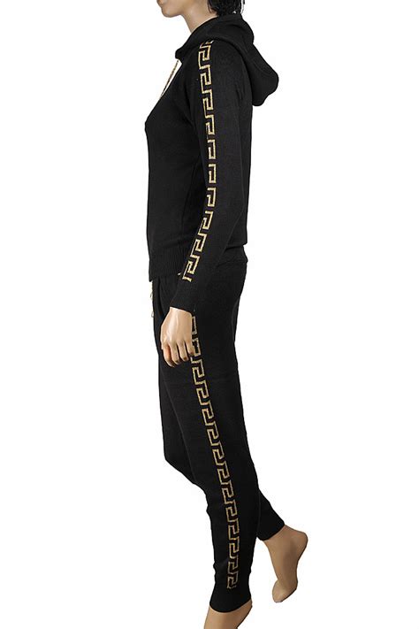 versace tracksuit for women|versace two piece set.